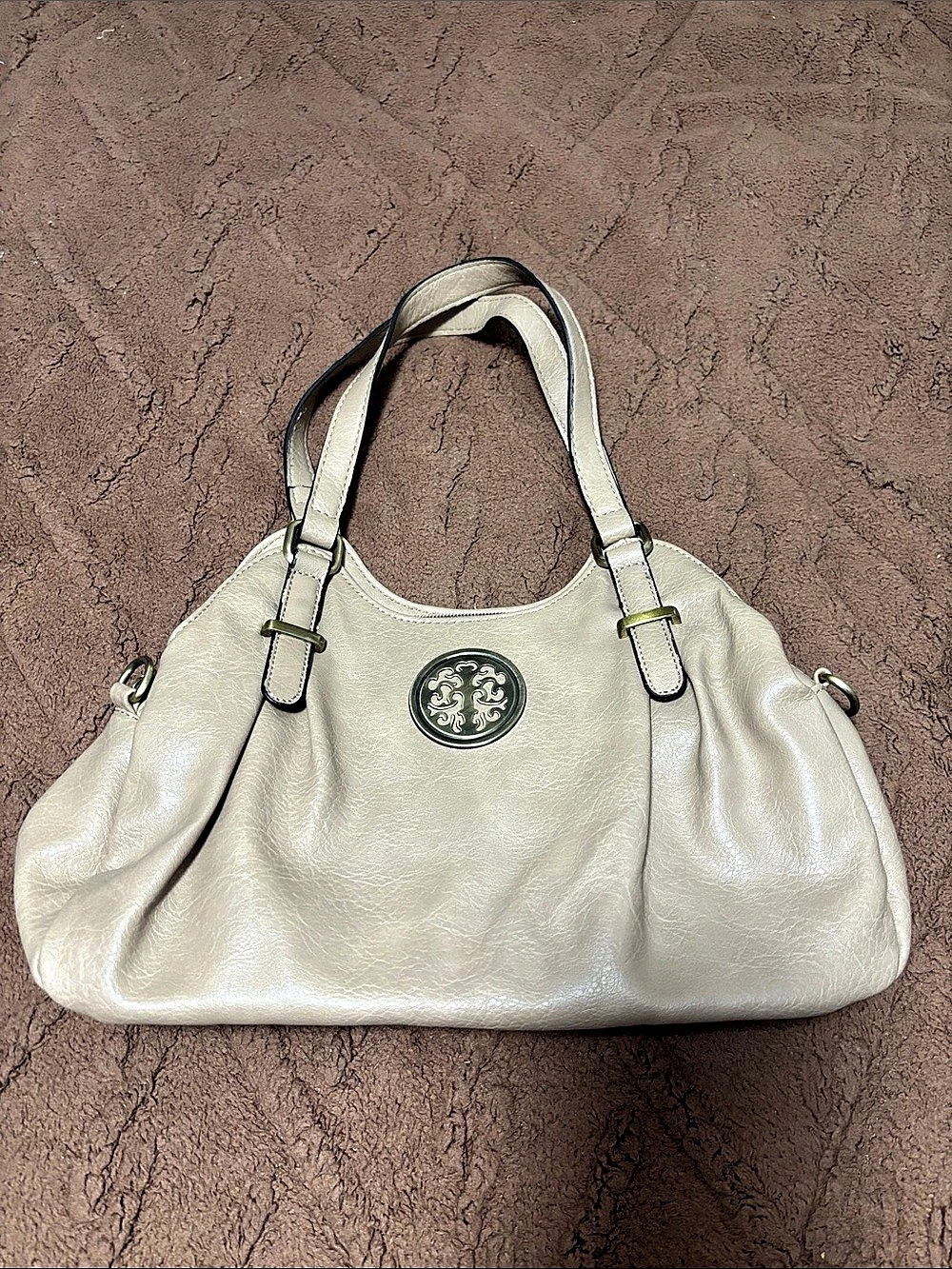 Cream Shoulder Bag